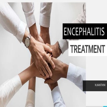 Treatment of encephalitis