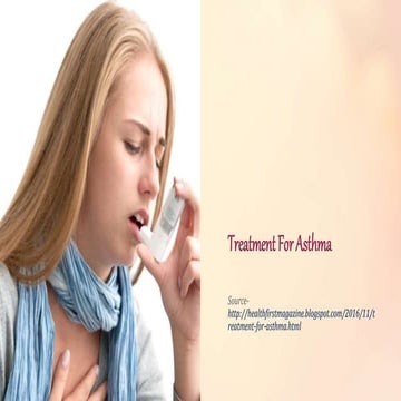 Treatment for asthma