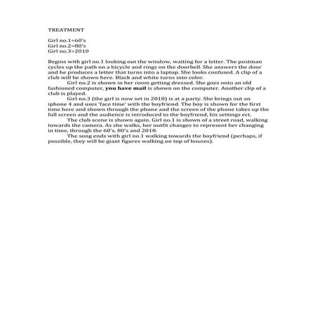 Treatment mr postman