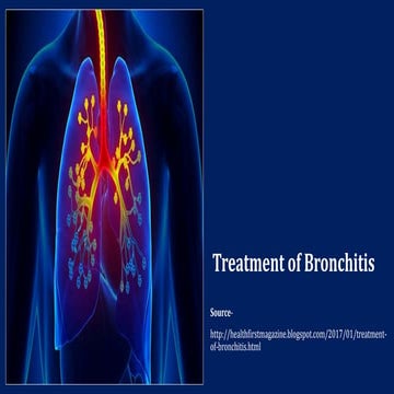 Treatment of bronchitis