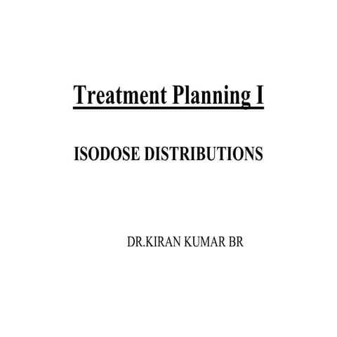 Treatment plannings i   kiran