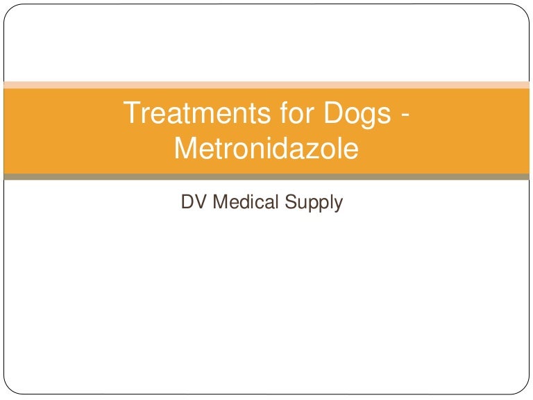 Treatments for Dogs Metronidazole