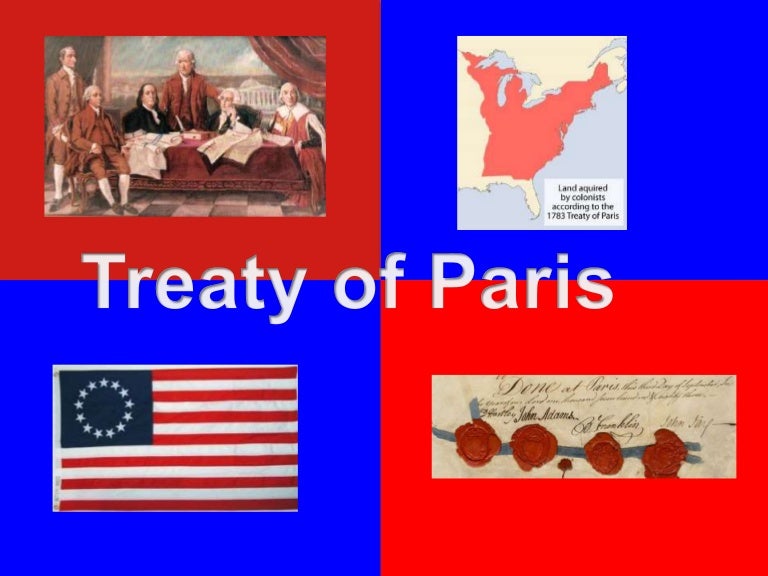 Treaty of Paris 1783