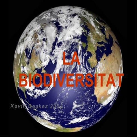 LA PÈRDUA DE BIODIVERSITAT