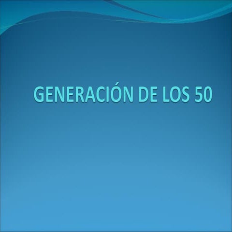 Generación del '50