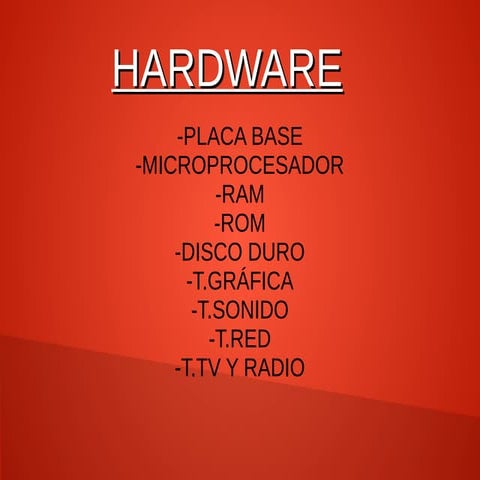 Treball david santacreu :hardware y software