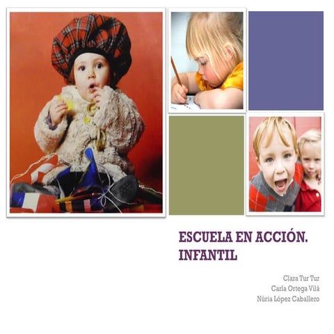 Treball revista: Escuela en acción.Infantil