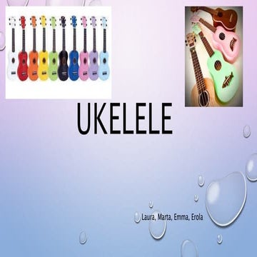 Treball ukelele 