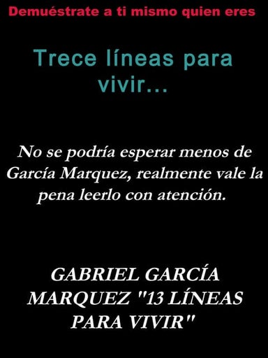 Trece Lienas GABO