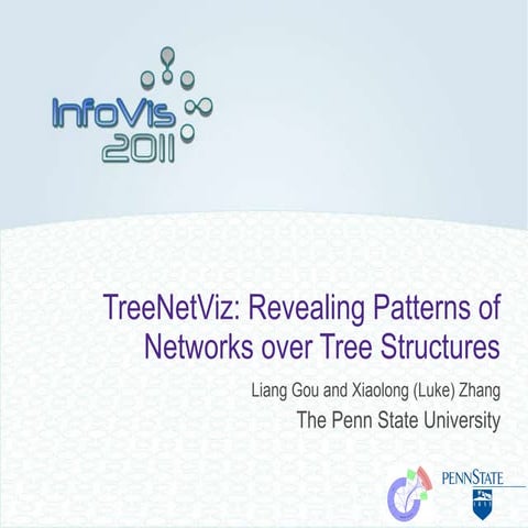 TreeNetViz - Revealing Patterns of Networks over Tree Structure.