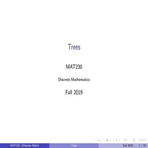 The graph theoretic definition of tree is : it is a finite set of one or more...