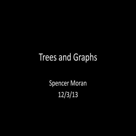 Treesandgraphs