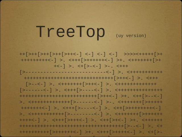 Tree Top