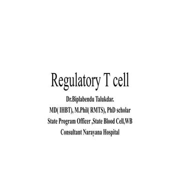 T regulatory cell