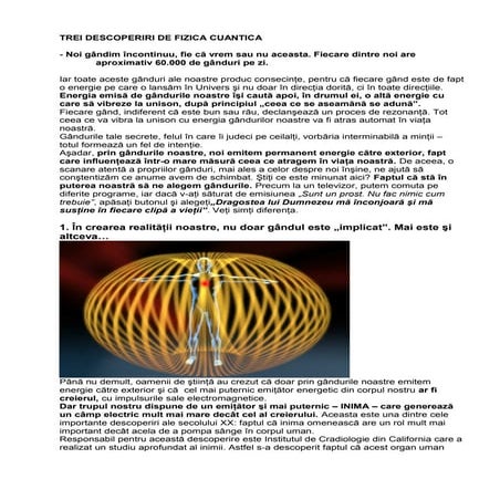 Trei descoperiri de fizica cuantica