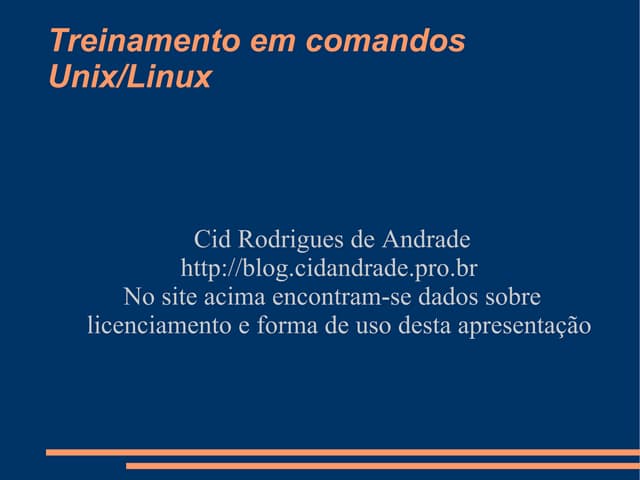 Mapa Mental Comandos Unix E Linux
