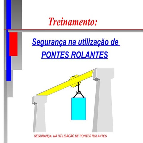 Pontes rolantes e talhas recomendacoes para uso correto | DOC