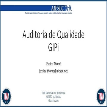 Auditoria iGIP