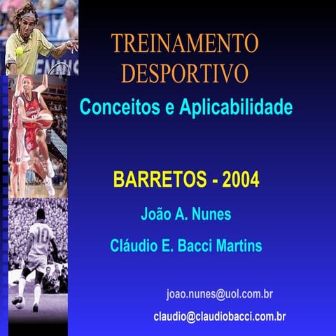 Treinamento desportivo   2004