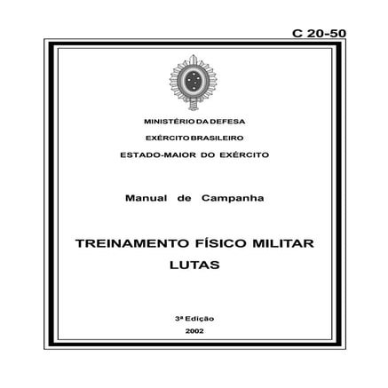 Treinamento físico militar lutas