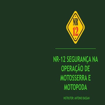 TREINAMENTO NR-12 MOTOSERRA-MOTOPODA SAFETY 2024.pptx