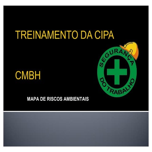 Treinamento CIPA - Mapa de Risco | PDF