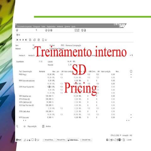 Treinamento pricing