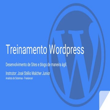 Minicurso FEAPA - WordPress: Plataforma para criação de sites