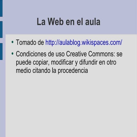 Tren de claves TIC (la Web en el aula)