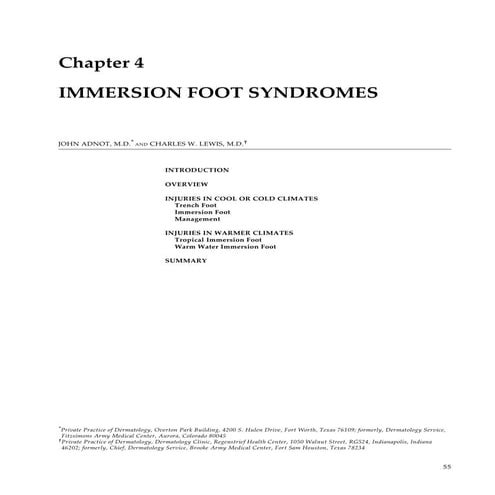 Trench foot | PDF
