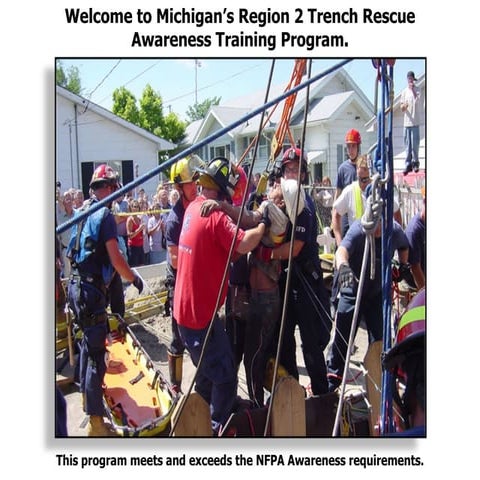Trench Rescue Awareness Training Course