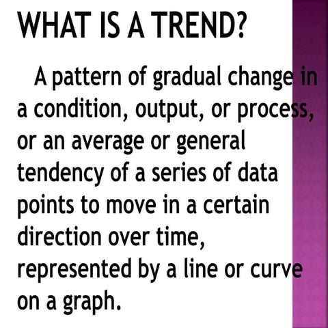 Elements Of Trends