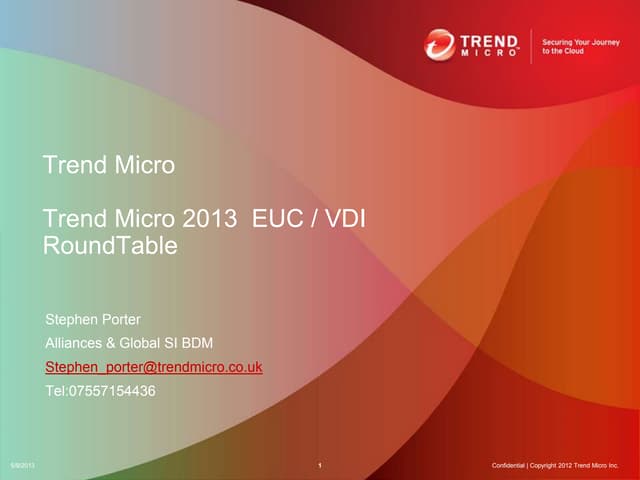 New Horizons for End-User Computing Event - Trend