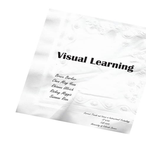 Trend Analysis Visual Learning