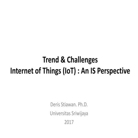 Trend Internet of Things