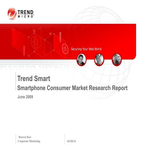 Trend micro smartphone consumer market research report
