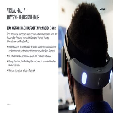 TWT Trendradar: eBays virtuelles Kaufhaus