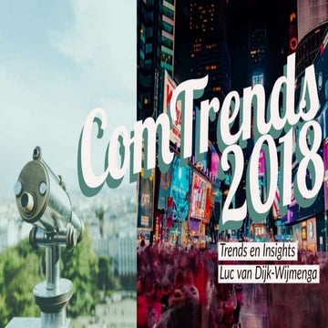 Trends - Slotcollege - blue ocean, scenarioverkenningen, startups en agile