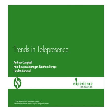 Corporate Presentation - Tech Connect | PDF