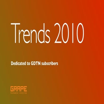 Trends 2010 by Grape