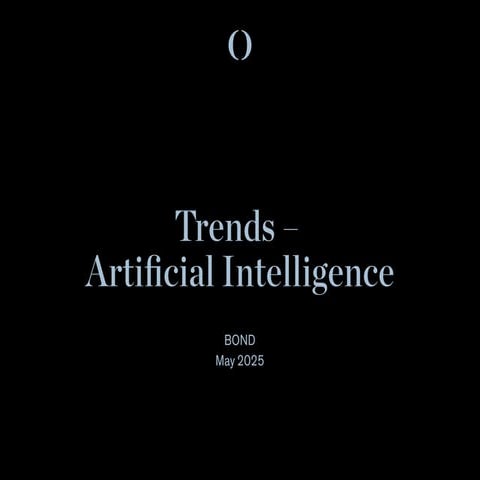 Trends in Artificial Intelligence 2025 M Meeker