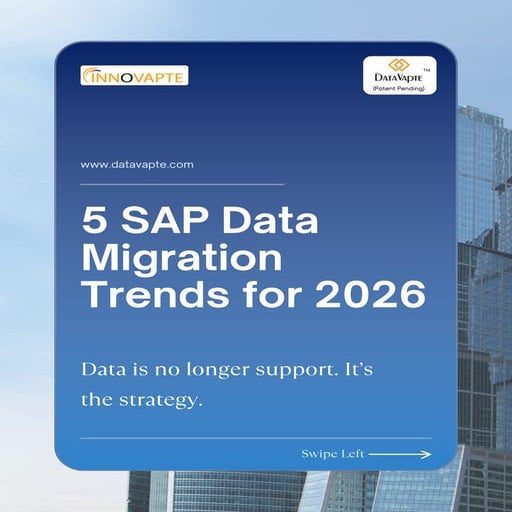 Top 5 SAP Data Migration Trends for 2026: Strategy and Accuracy | PDF