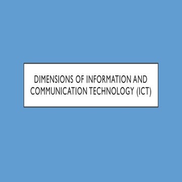 TRENDS Information Communication Technology Q2 W3