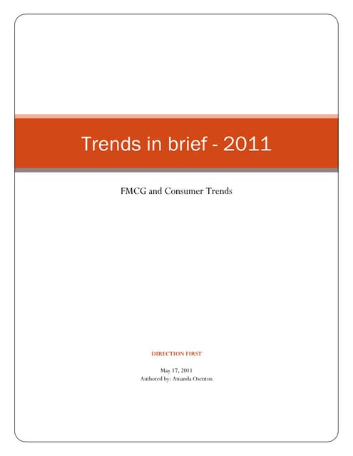 Trends in Brief 2011