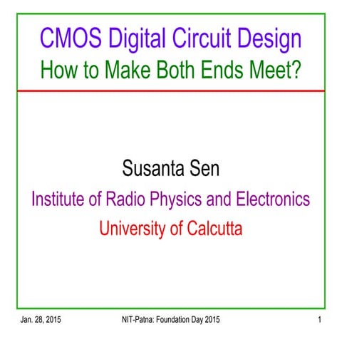 Trends in cmos digital design