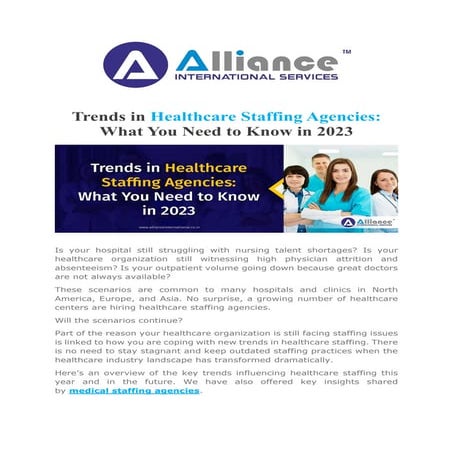Emerging Trends in Healthcare Staffing Agencies You Should Know.pdf