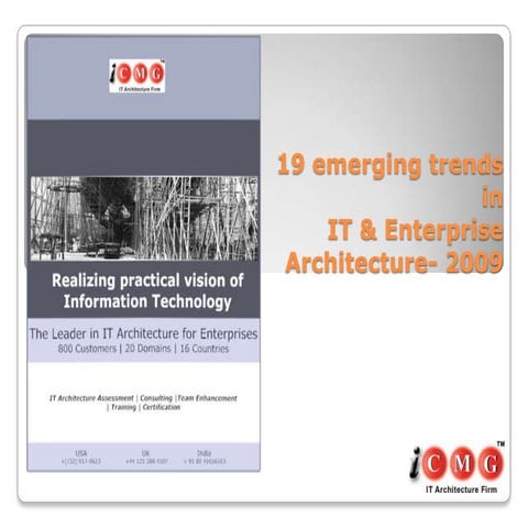 Emerging Trends in IT & Enterprise architecture | PPTX