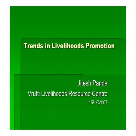 Pro Poor Value Chain Development 121007 | PDF