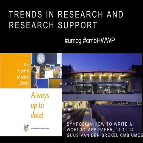 Trends in Research & Research Support 