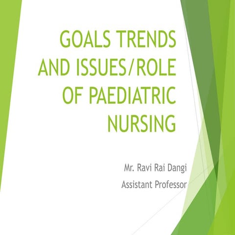 Trends,issues of ped.